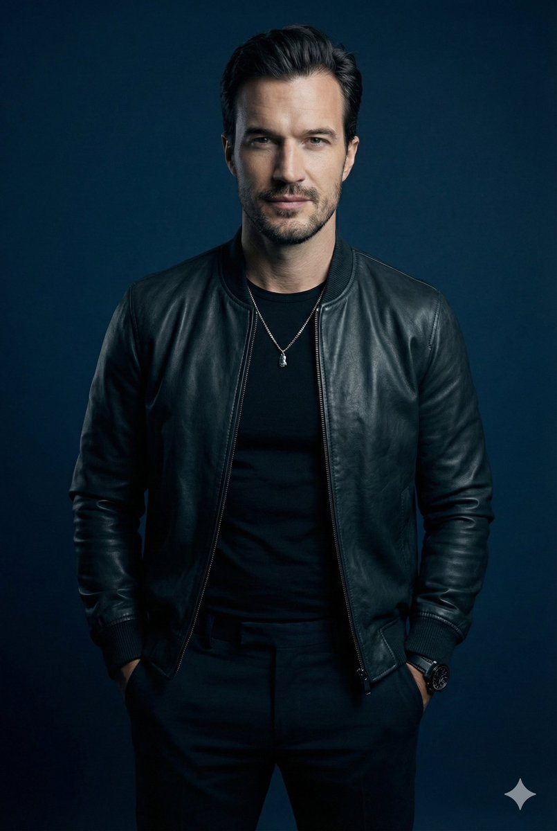 AI Prompt for Moody Cinematic Studio Portraits of Men