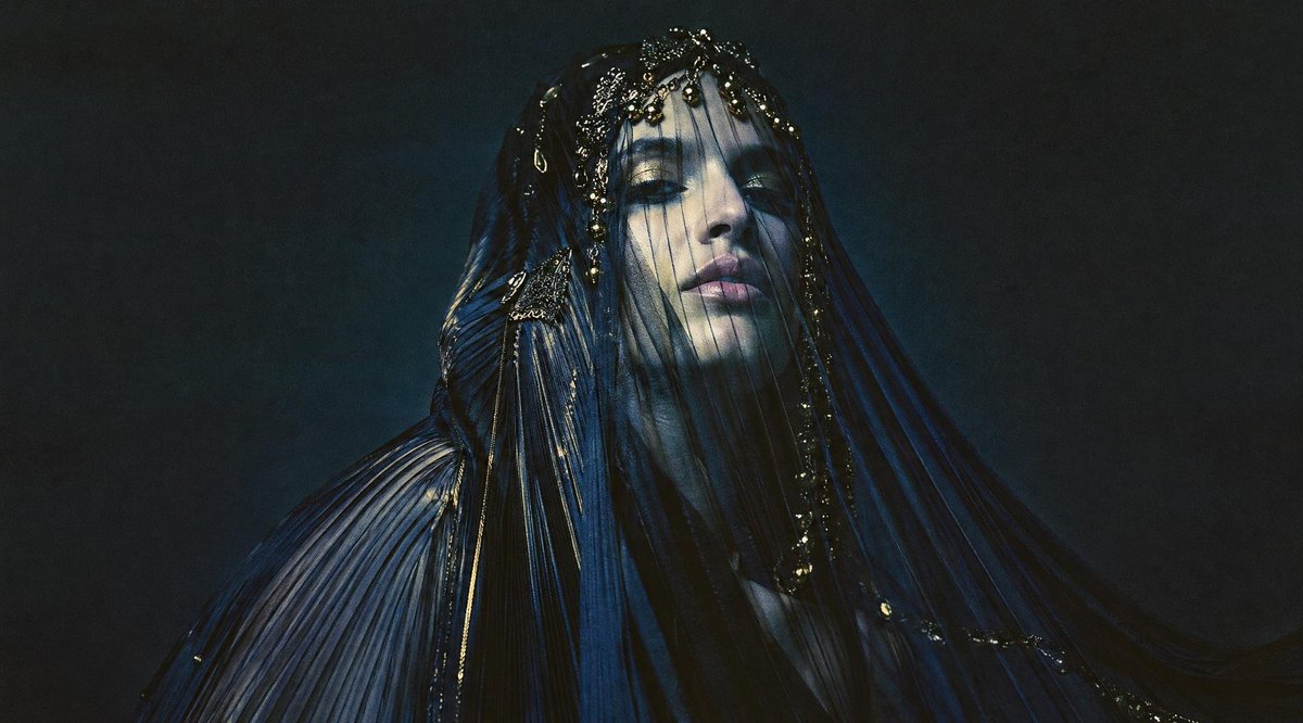 AI Prompt for Mysterious Veiled Fashion Portrait Photography