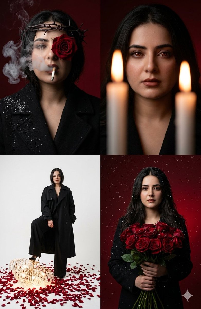AI Prompt for Neo-Noir Editorial Fashion Photography
