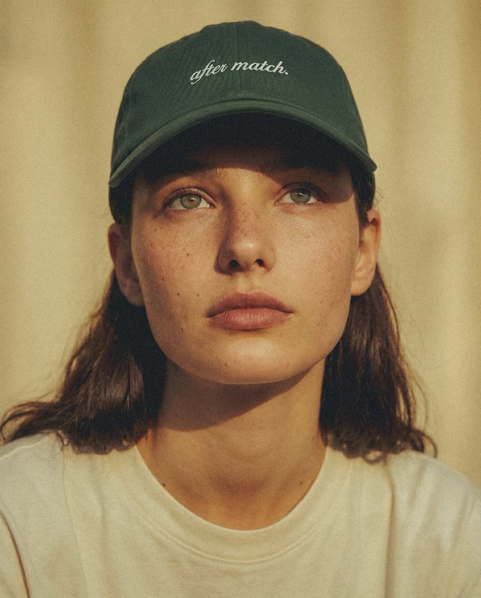 AI Prompt for Photorealistic Fashion Portraits with Green Caps