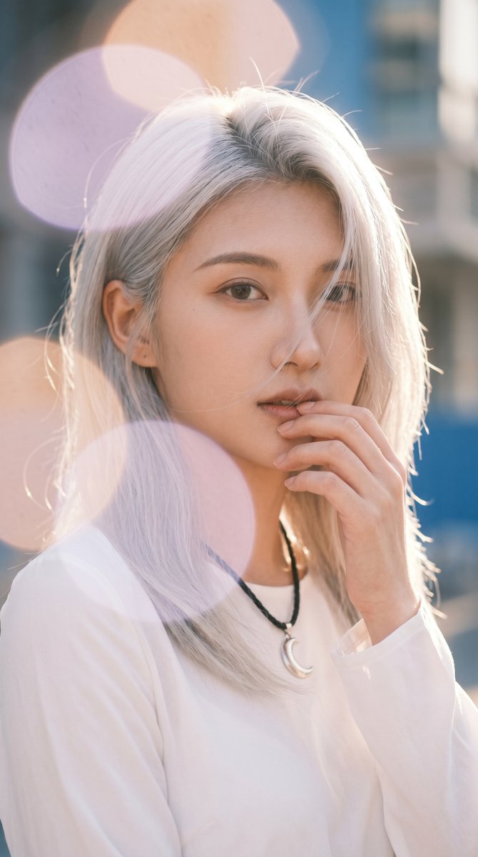 AI Prompt for Photorealistic Outdoor Fashion Model Images