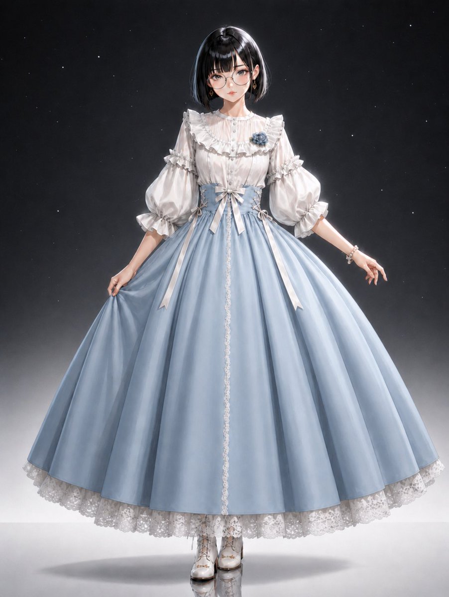 AI Prompt for Photorealistic Sweet Lolita Fashion Portrait