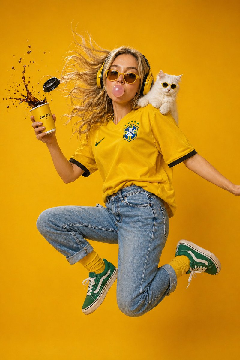AI Prompt for Playful Surreal Fashion Photo Shoot