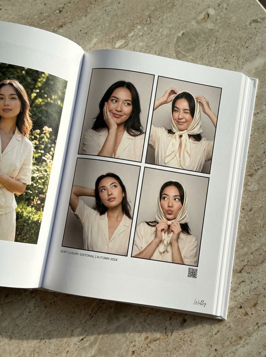 AI Prompt for Quiet Luxury Editorial Photography