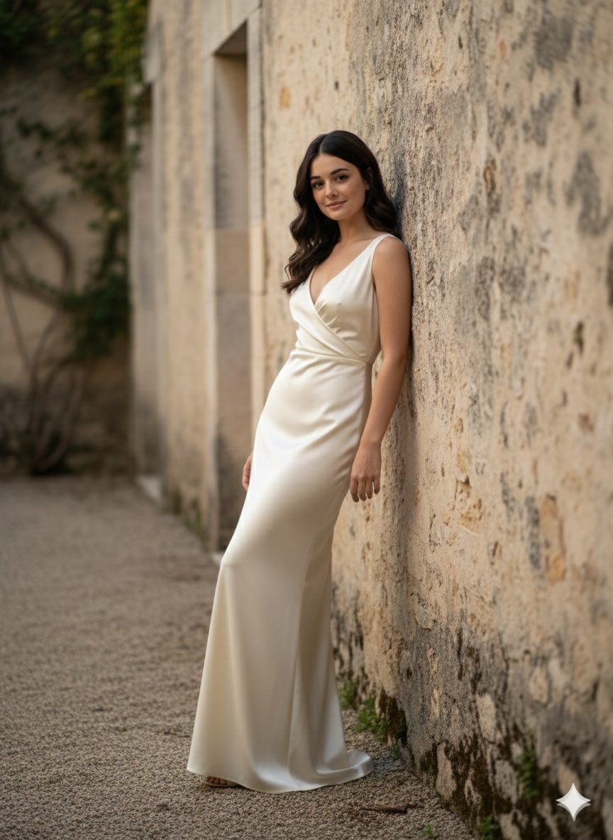 AI Prompt for Quiet Luxury Fashion Portrait Photography