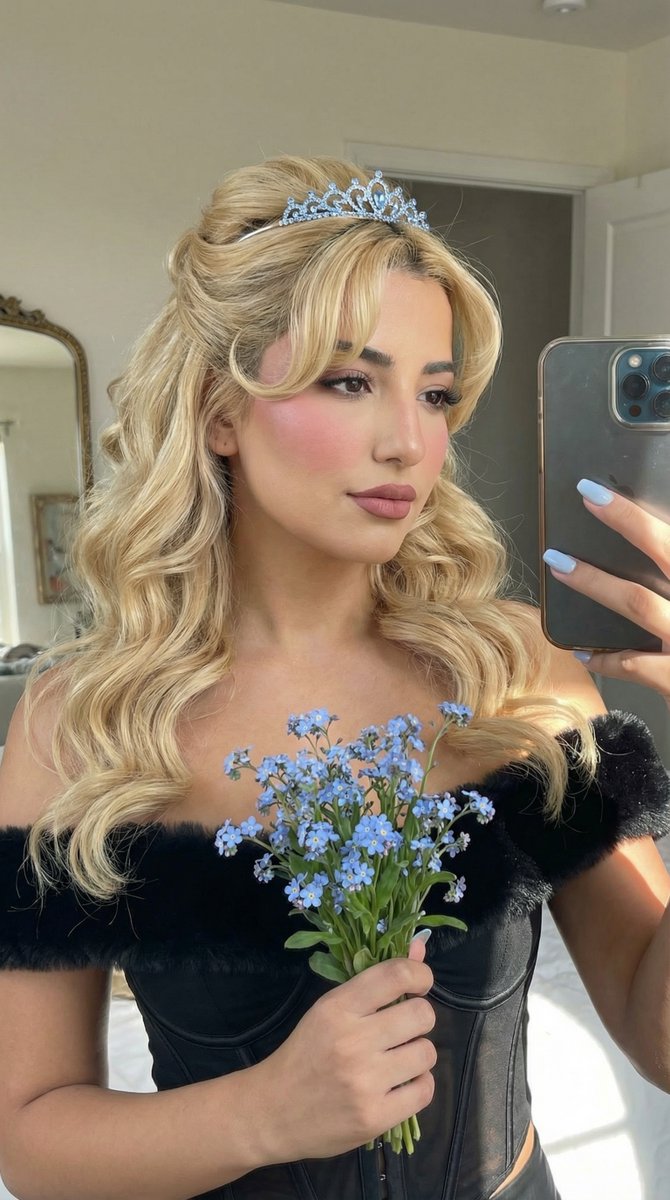 AI Prompt for Realistic Cinderella-Inspired Portrait with Identity Lock