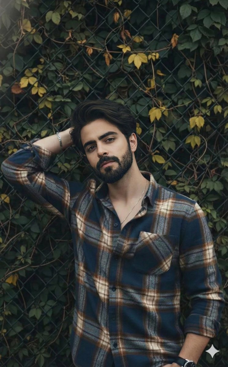 AI Prompt for Realistic Fashion Portrait Photo of Man in Autumn Scene