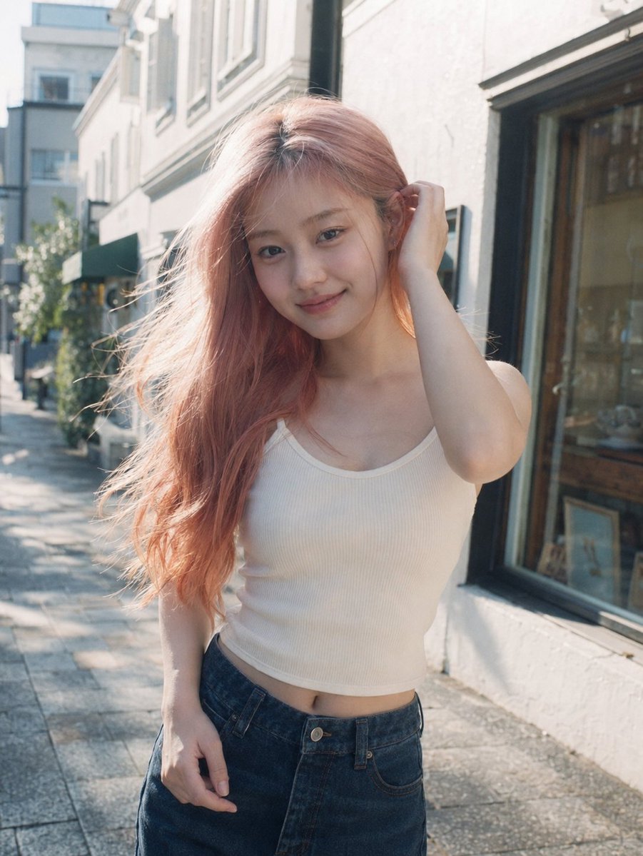 AI Prompt for Realistic Fashion Street Photography Portraits