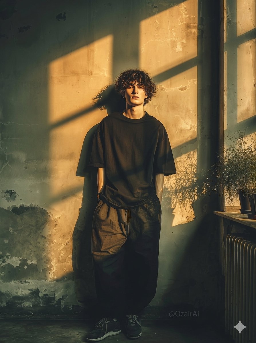AI Prompt for Realistic Indoor Fashion Photography