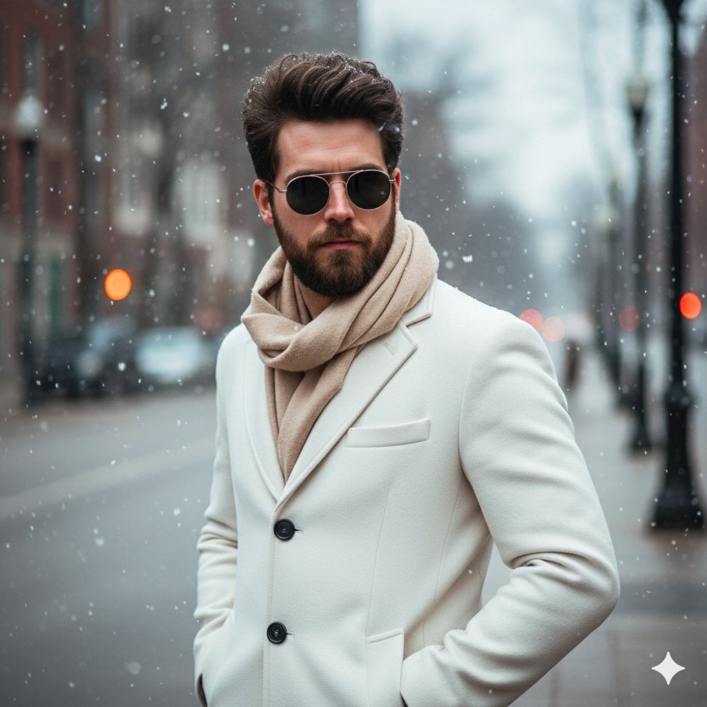 AI Prompt for Realistic Winter Fashion Photography