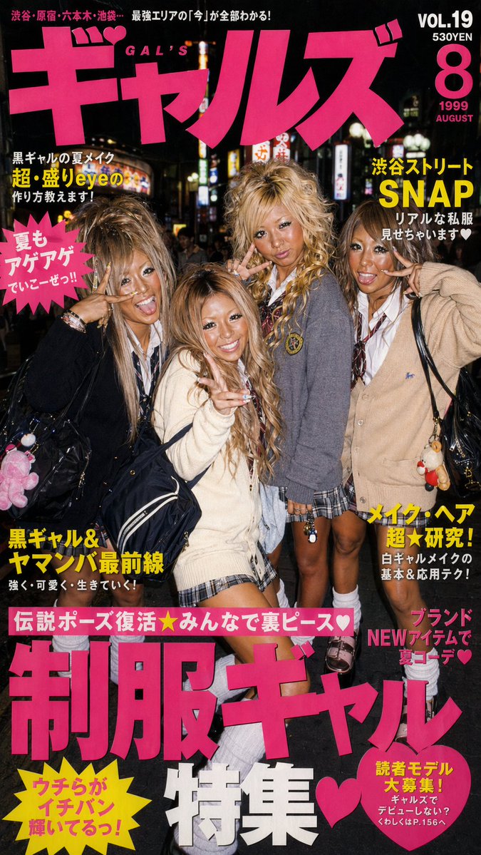 AI Prompt for Retro Gyaru Style Magazines