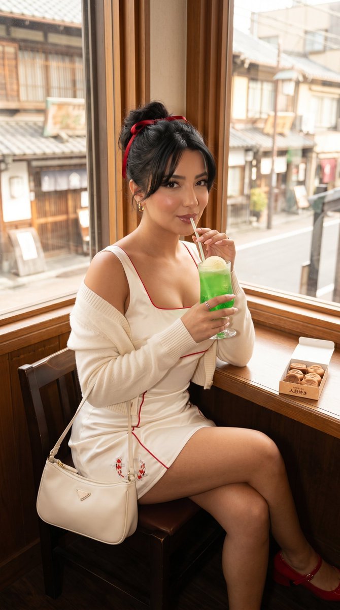 AI Prompt for Retro Tokyo-Style Fashion Photography