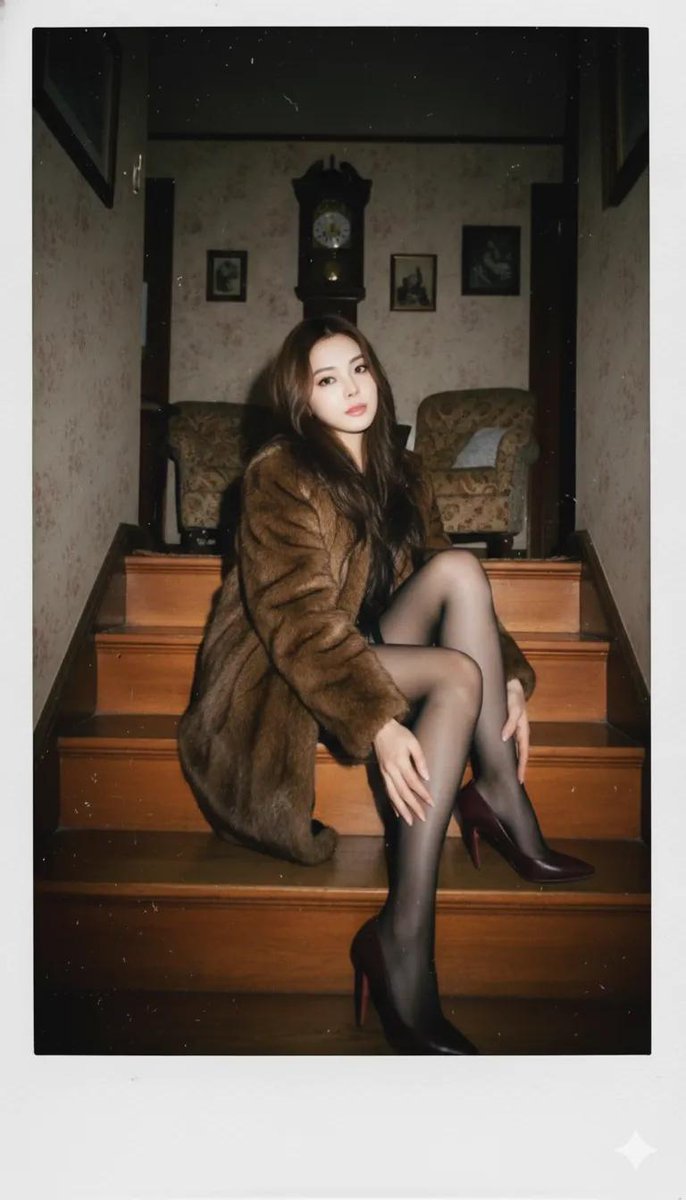 AI Prompt for Retro Vintage Polaroid Portraits with Influencer Style