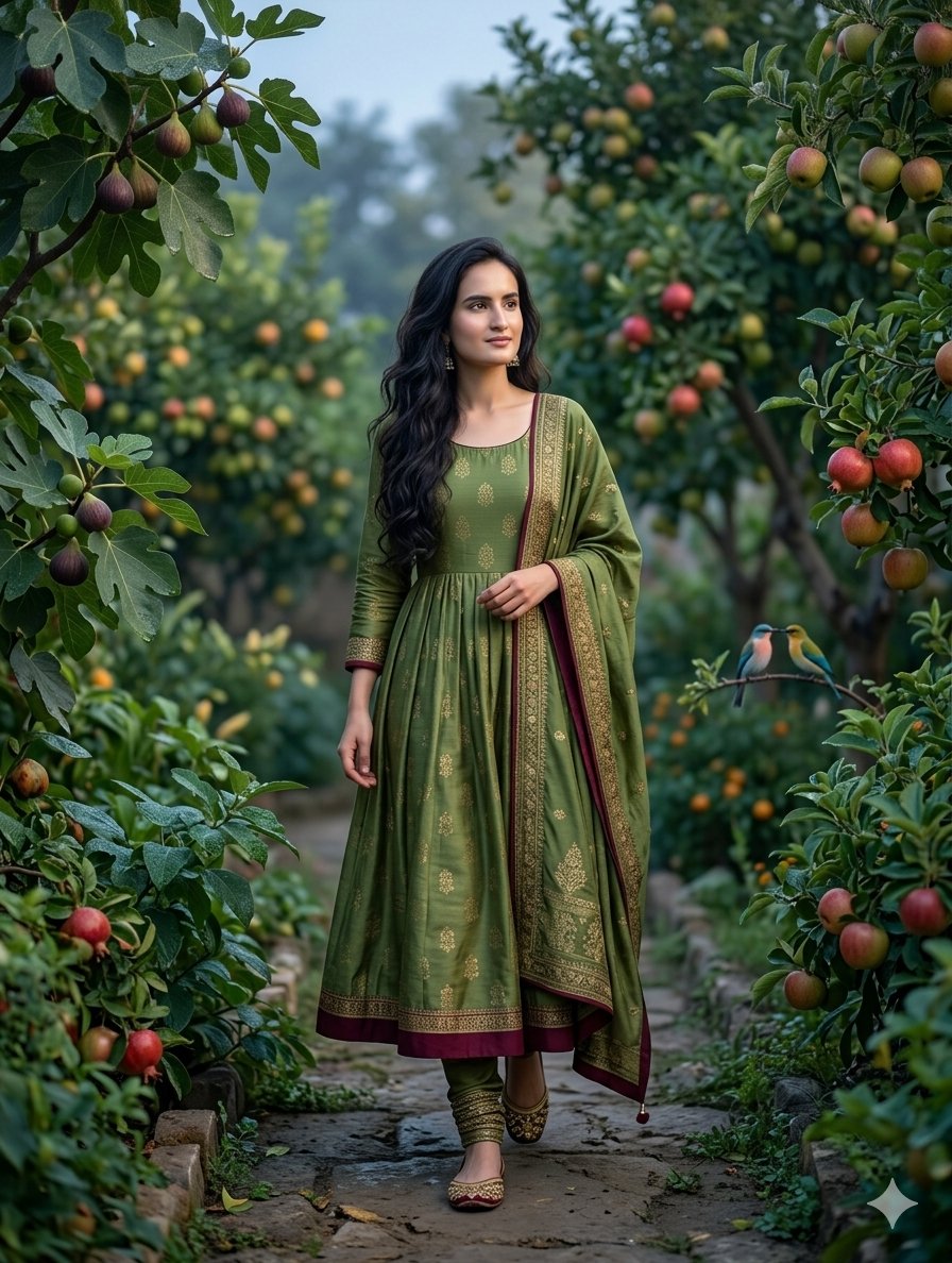 AI Prompt for South Asian Fashion Photography