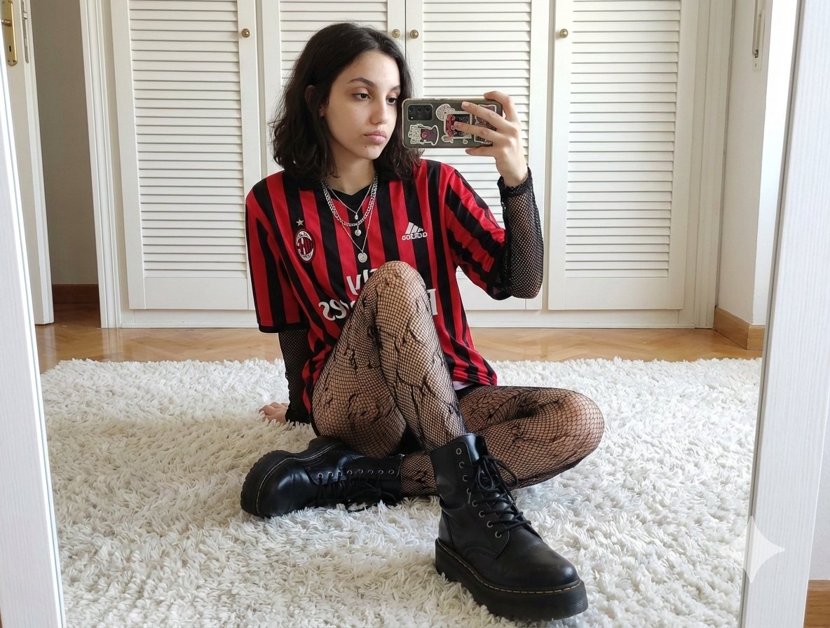 AI Prompt for Sports-Inspired Street Style Portrait