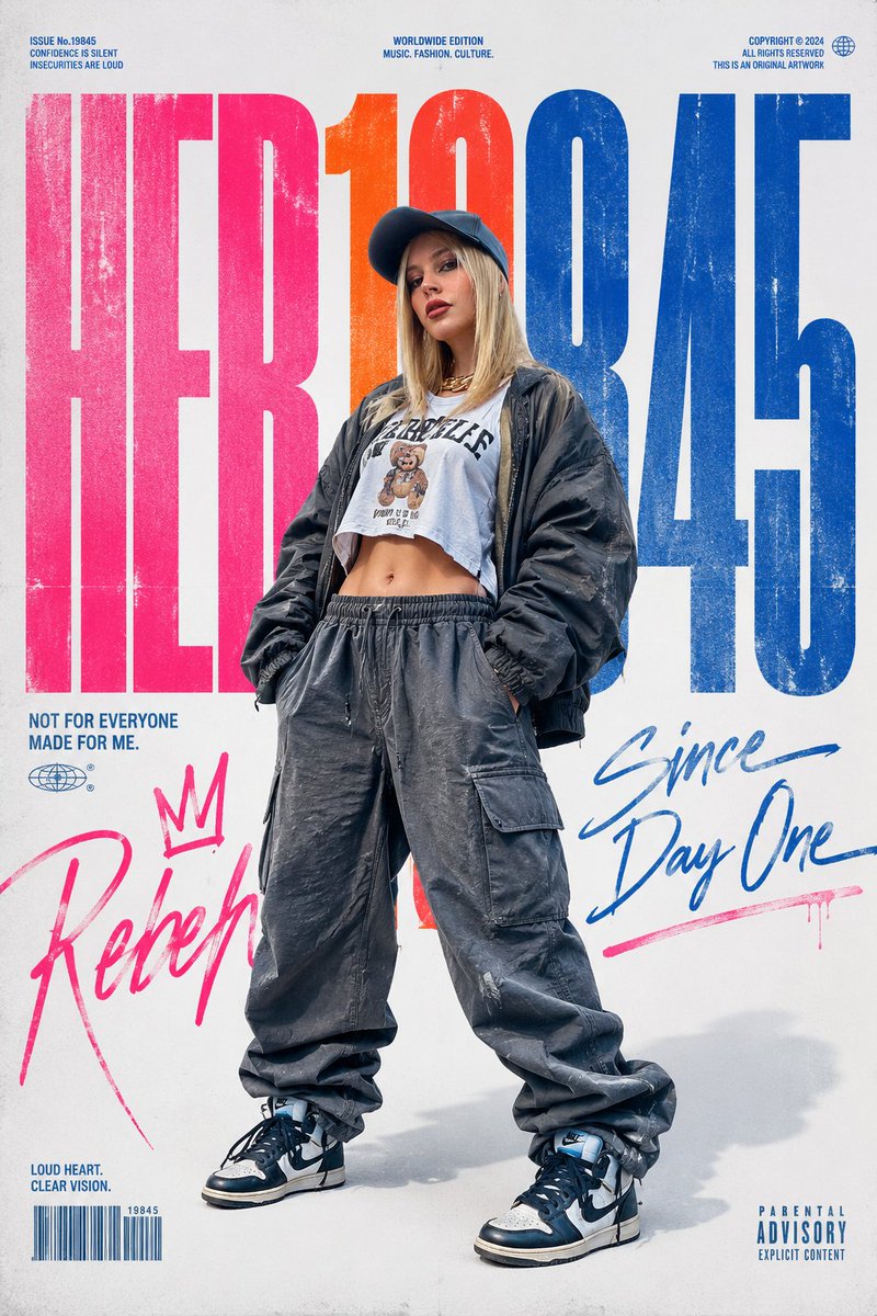 AI Prompt for Streetwear Editorial Poster