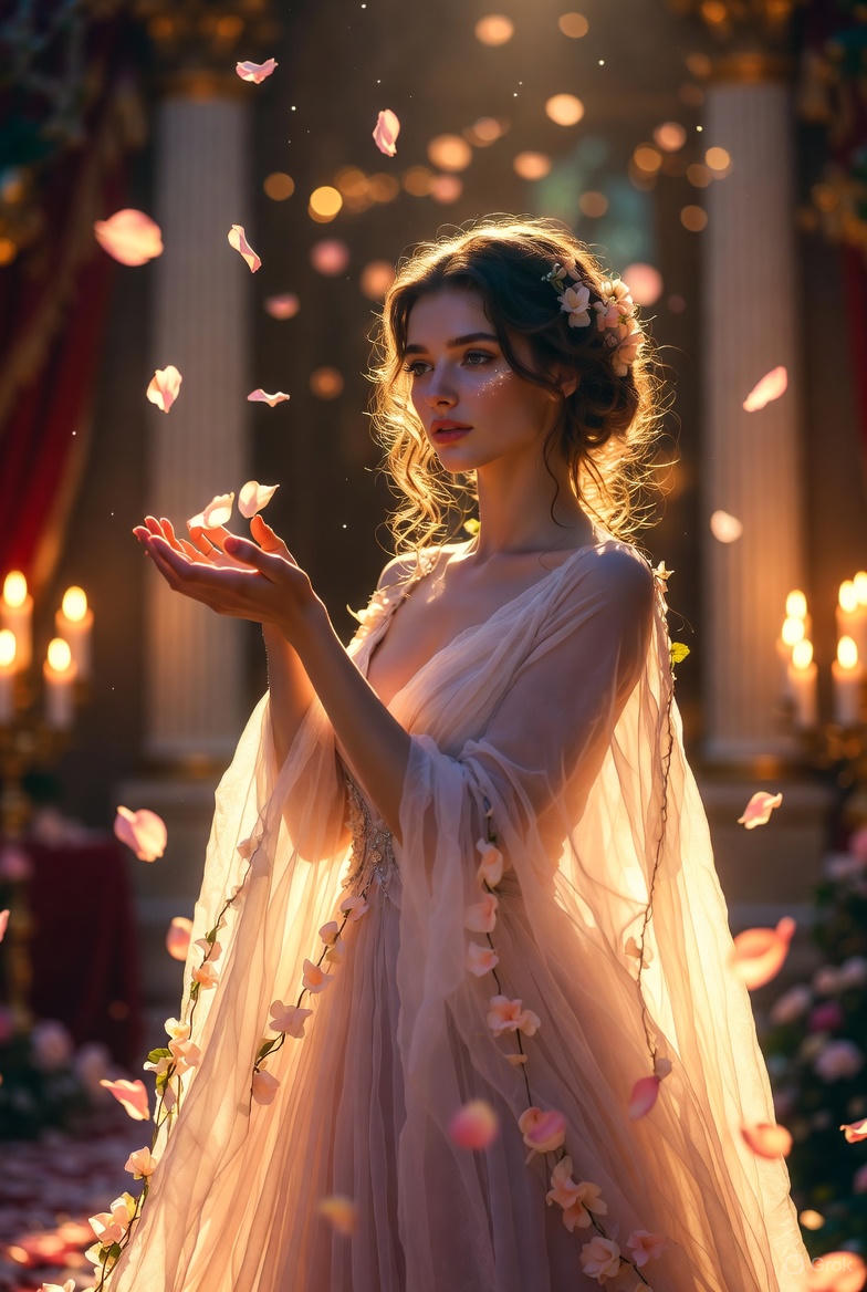 AI Prompt for Stunning Fantasy Editorial Photography - Generate Ultra-Realistic, Ethereal Images