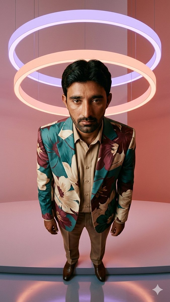 AI Prompt for Styling Glamorous Portrait Photography with Light Effects