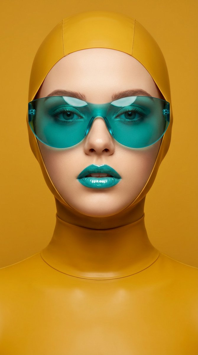 AI Prompt for Stylish Monochromatic Fashion Portraits