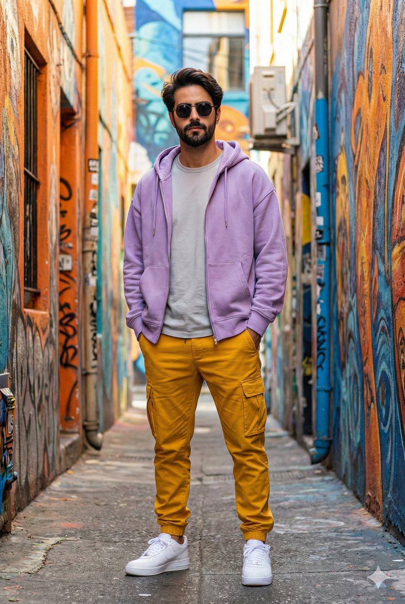 AI Prompt for Stylish Urban Streetwear Photography