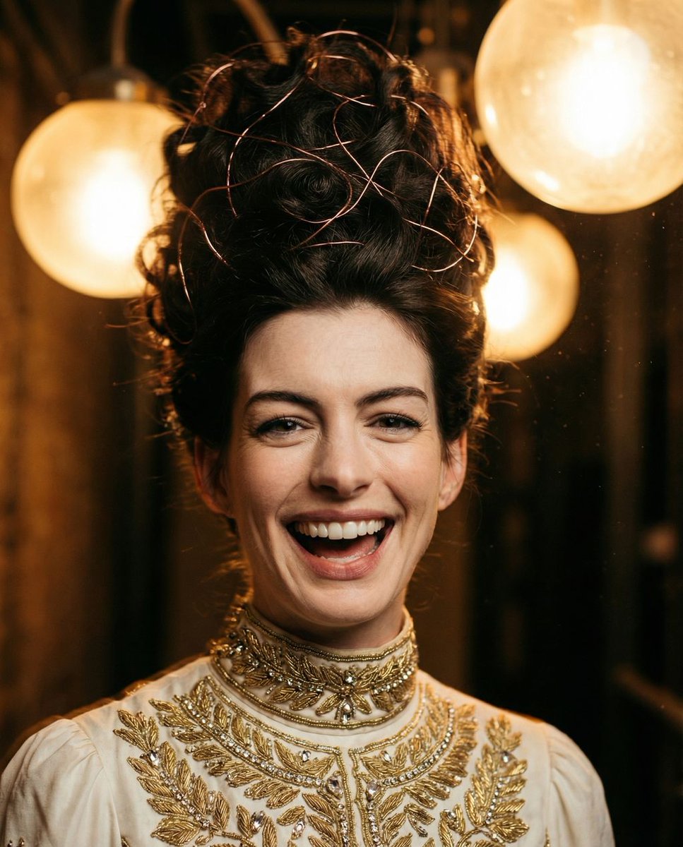 AI Prompt for Surreal Beauty Portrait Photography with Victorian Couture and Hair Sculptures