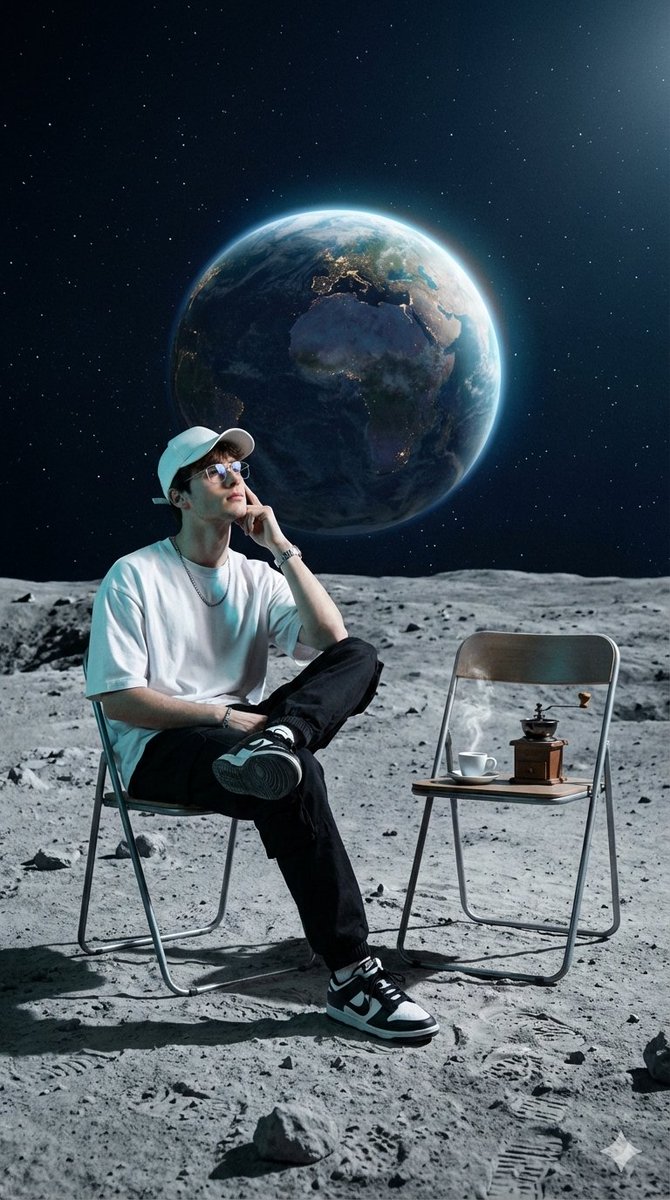 AI Prompt for Surreal Cyberpunk Fashion Editorial on the Moon