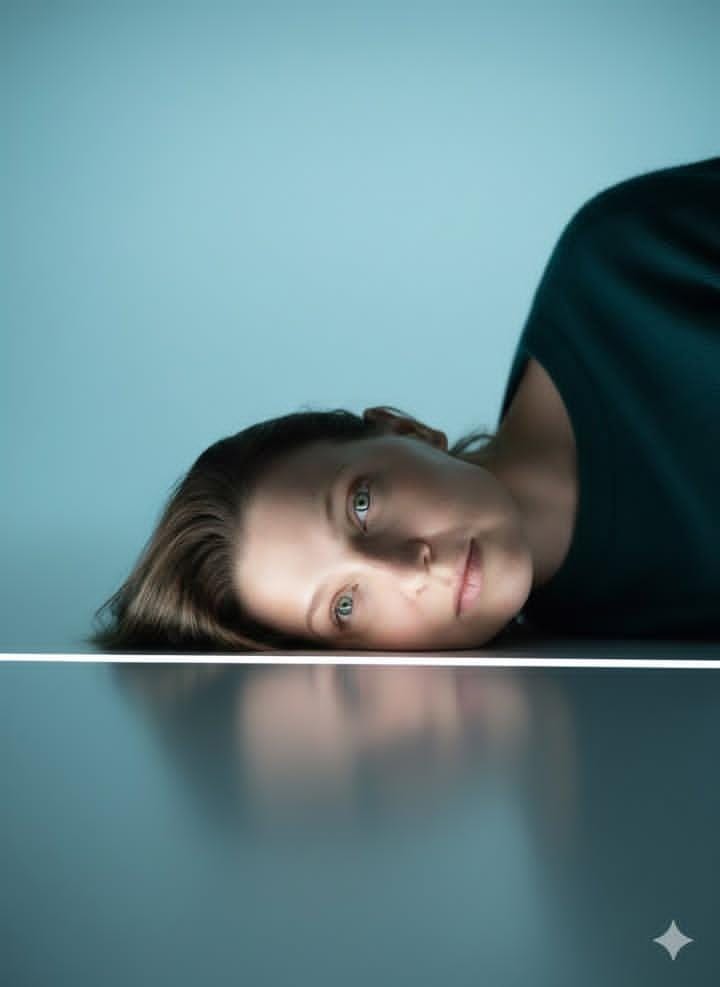 AI Prompt for Surreal Minimalist Editorial Portrait With Single Light Source