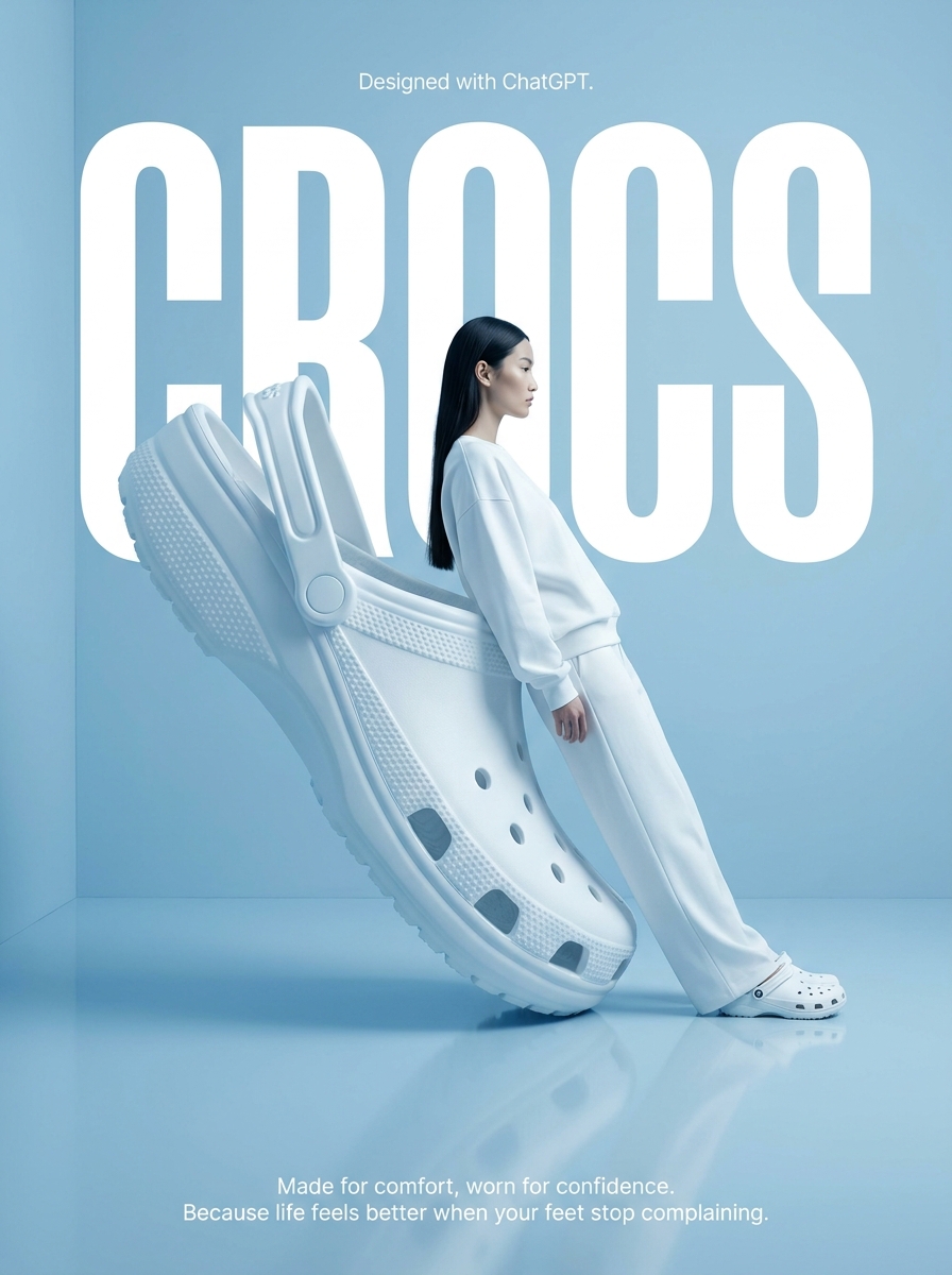 AI Prompt for Surrealist Fashion Brand Poster
