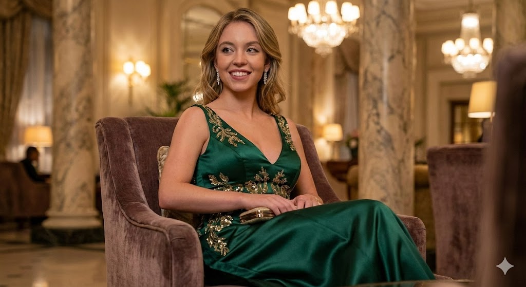 AI Prompt for Sydney Sweeney Fashion Photography