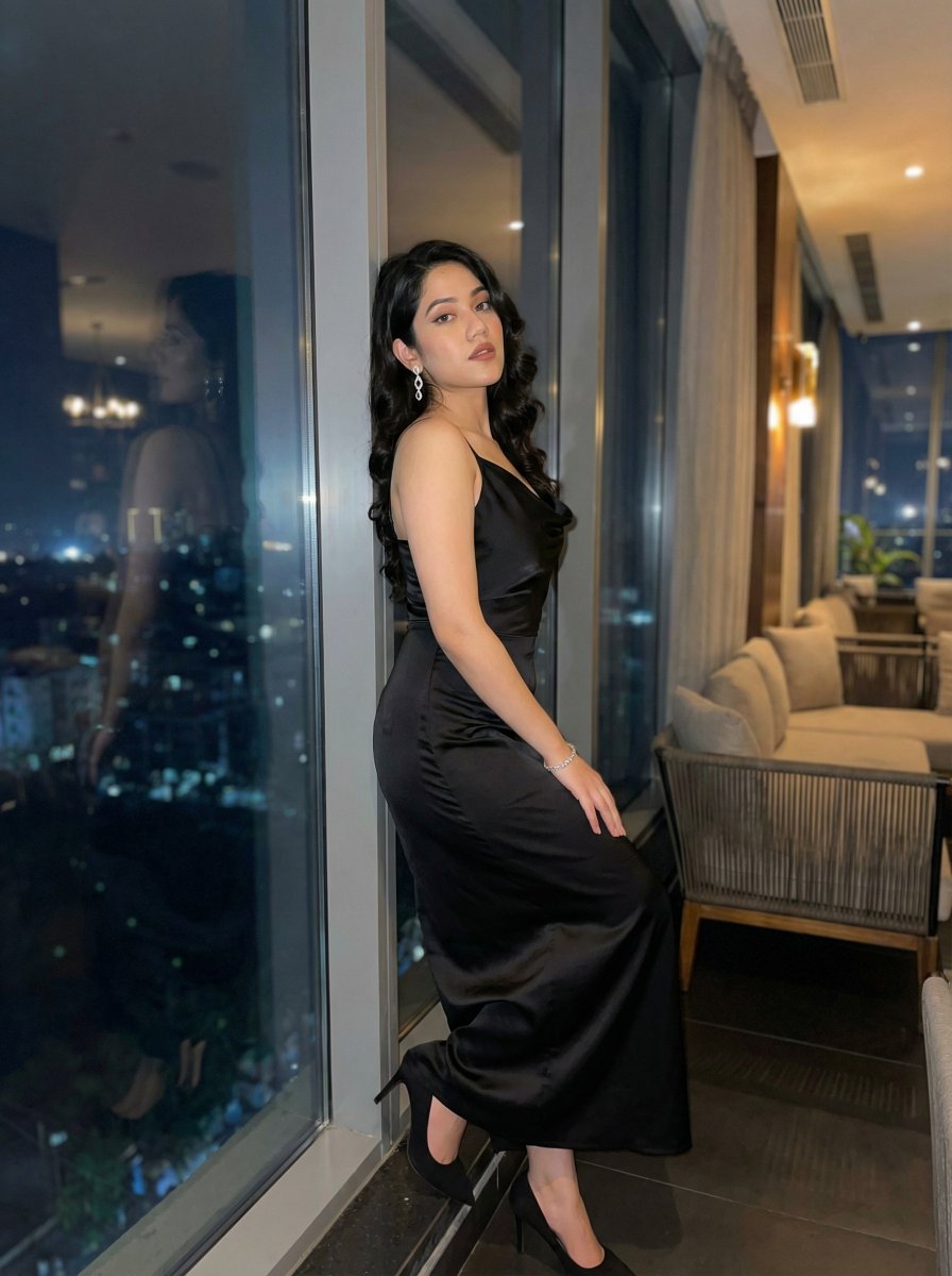 AI Prompt for Ultra-Realistic Evening Fashion Portrait with Identity Lock