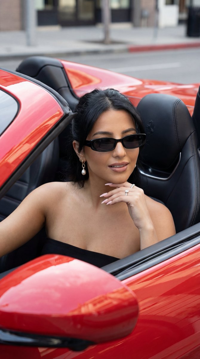 AI Prompt for Ultra-Realistic Luxury Car Editorial Portrait