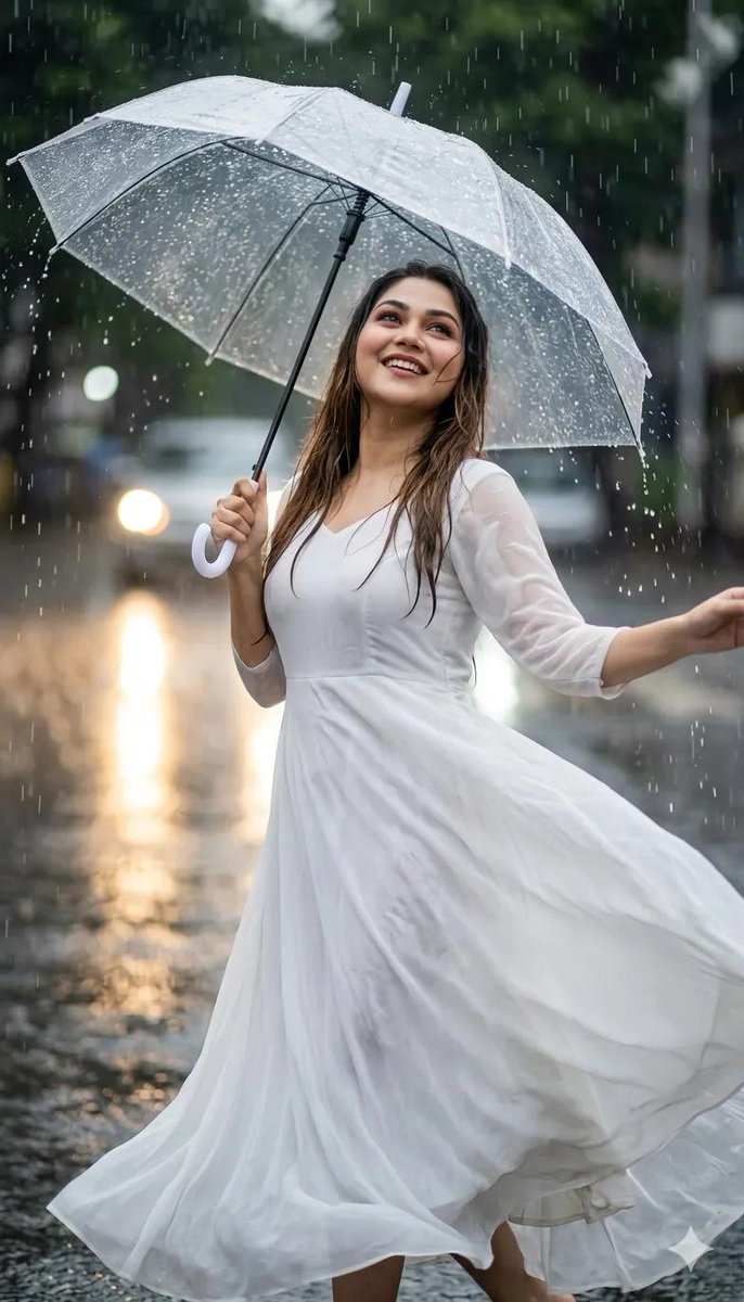 AI Prompt for Ultra-Realistic Rainy Portrait: Romantic Cinematic Scene