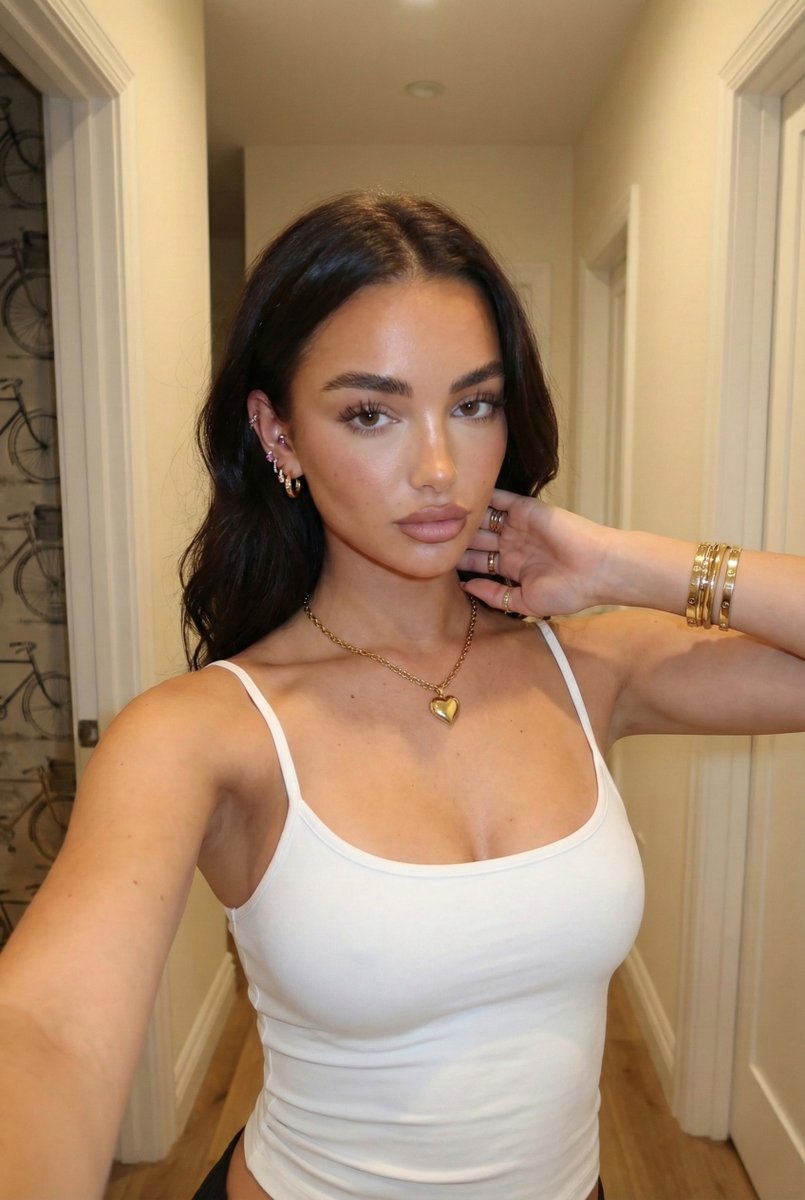 AI Prompt for Ultra-Realistic Selfie Portraits with High-Shine Makeup