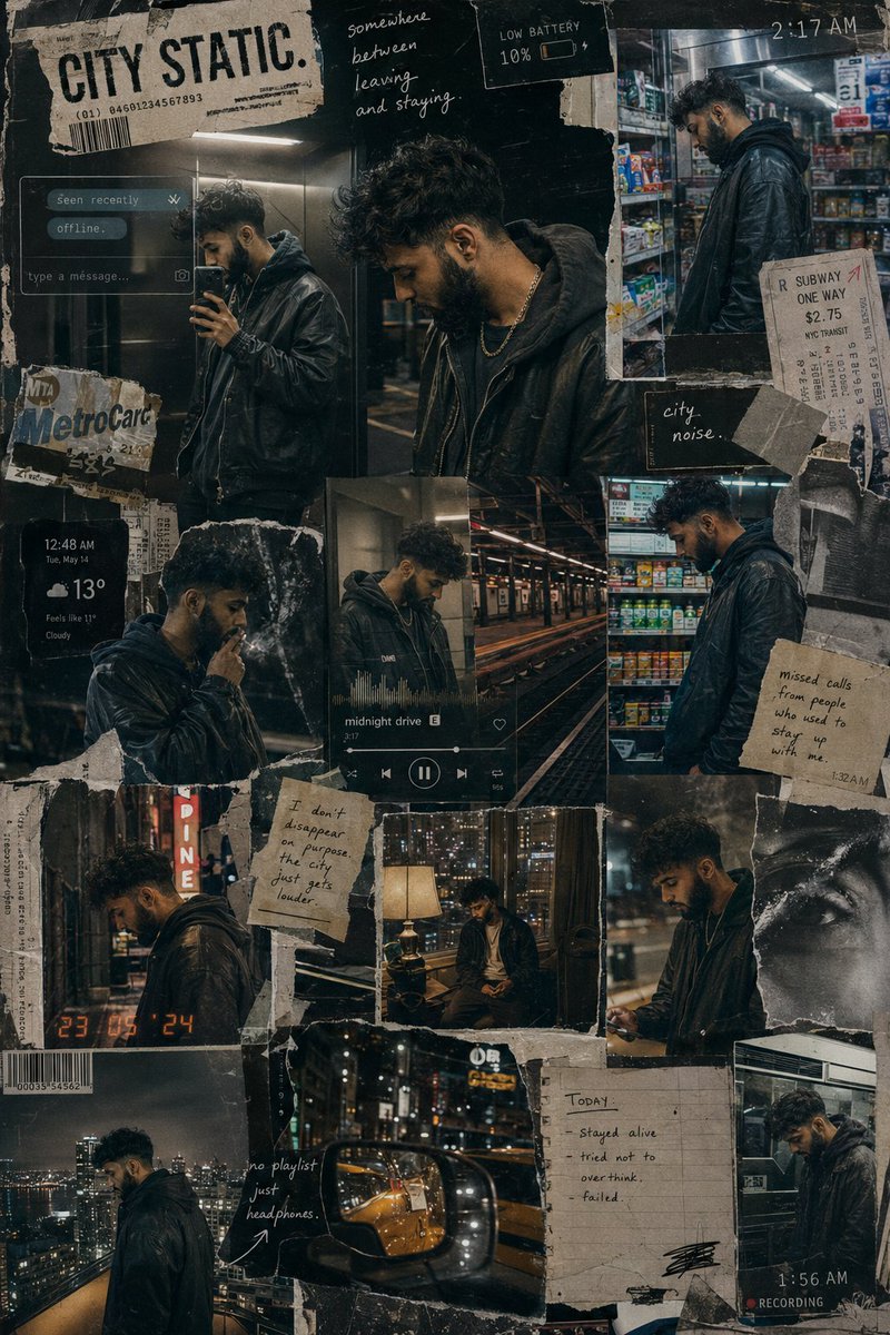 AI Prompt for Urban Fashion Collage