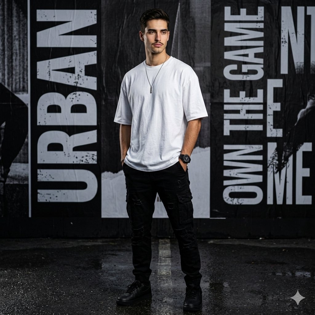 AI Prompt for Urban Streetwear Fashion Photography