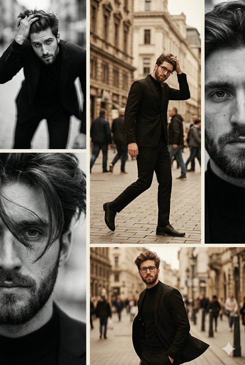 AI Prompt for Vintage Editorial Photography
