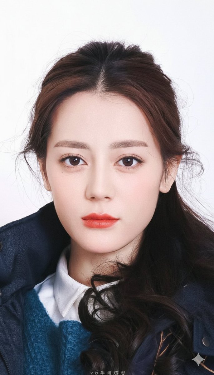AI Prompt for Vogue-Style Beauty Portrait: Dilireba Dilmurat