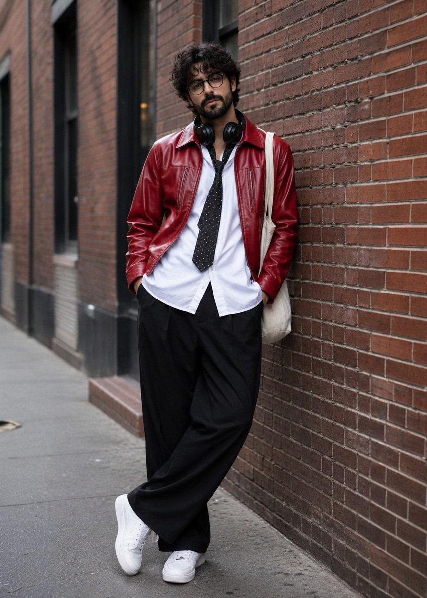 AI Prompt for Young Urban Fashion Photography