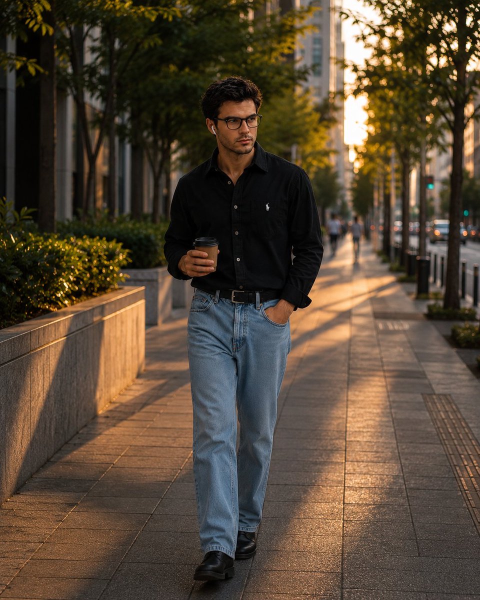 AI Prompt: Ultra-Realistic Luxury Fashion Photography with Golden Hour Lighting