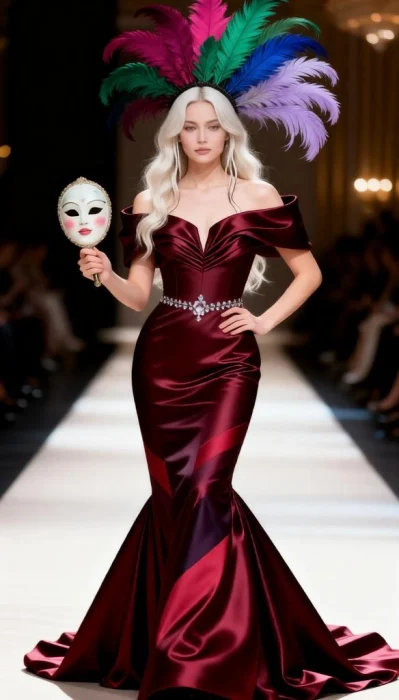 Avant-Garde Met Gala Couture Fashion Prompt
