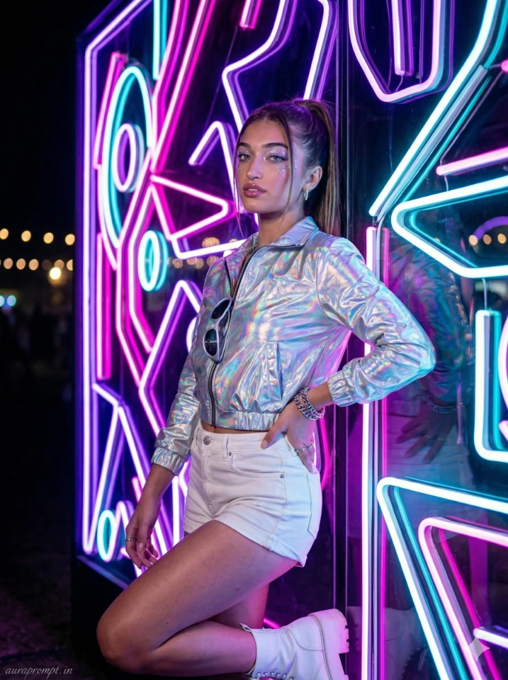 Coachella Futuristic Photo Edits