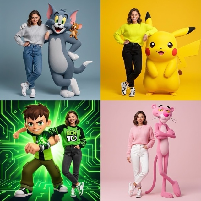 Hyper-Realistic 3D Character Fashion Portraits