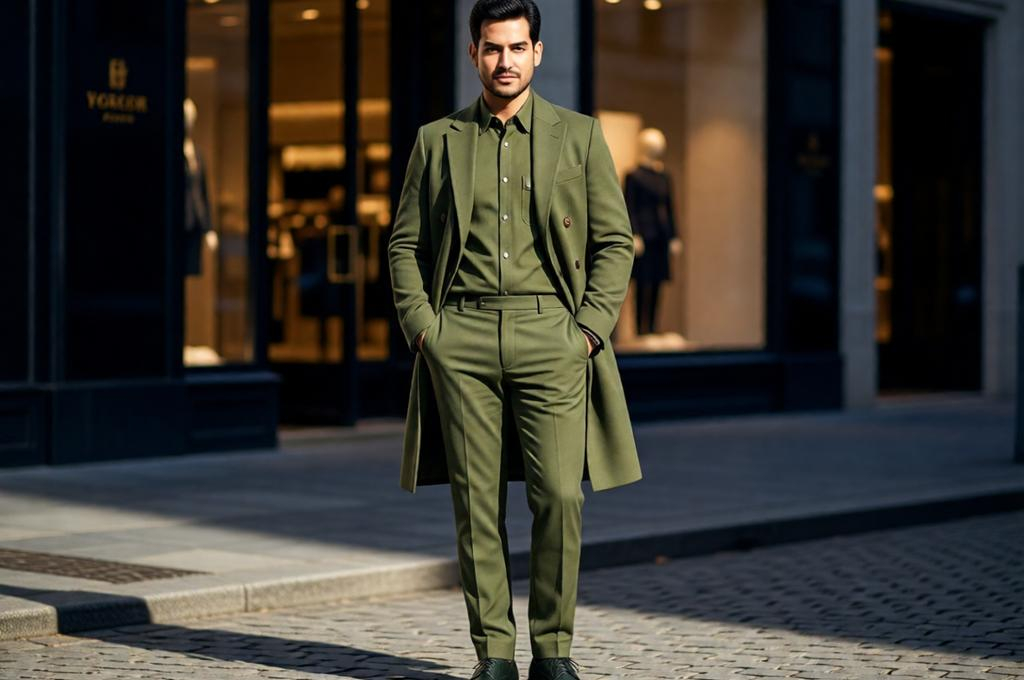 Luxury Fashion Editorial Portrait of a Man