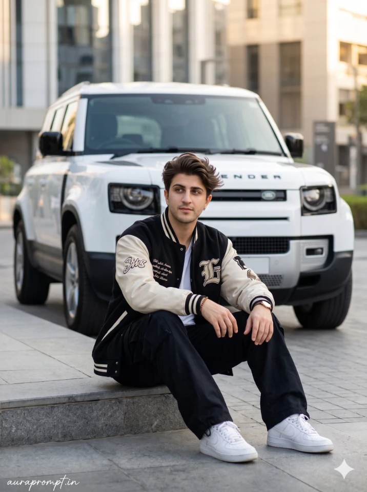 Men's Fashion Editorial Photo Prompt