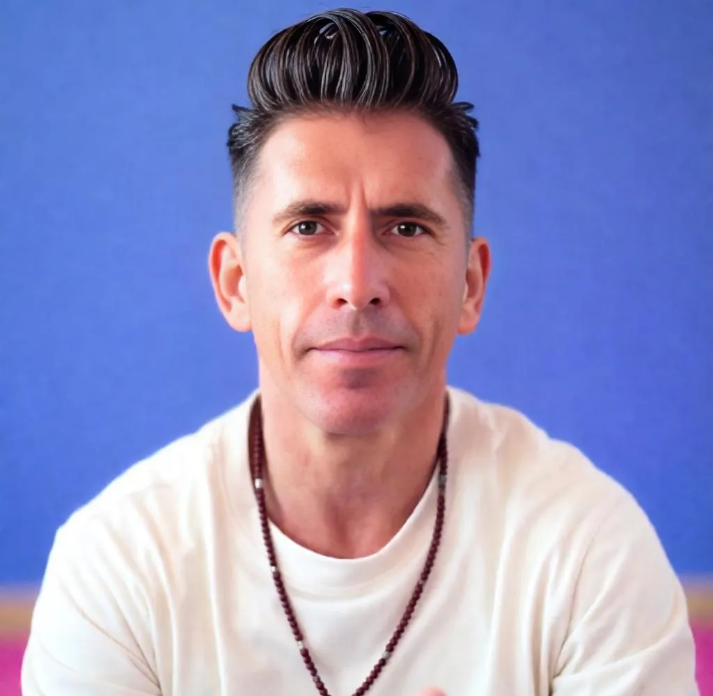 Modern Quiff Hairstyle Prompt with Volume & Realistic Effects