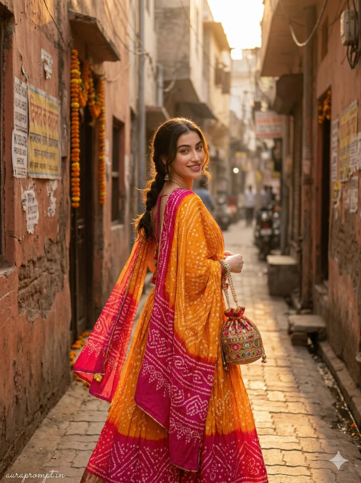 Realistic Indian Girls LEhenga Photo