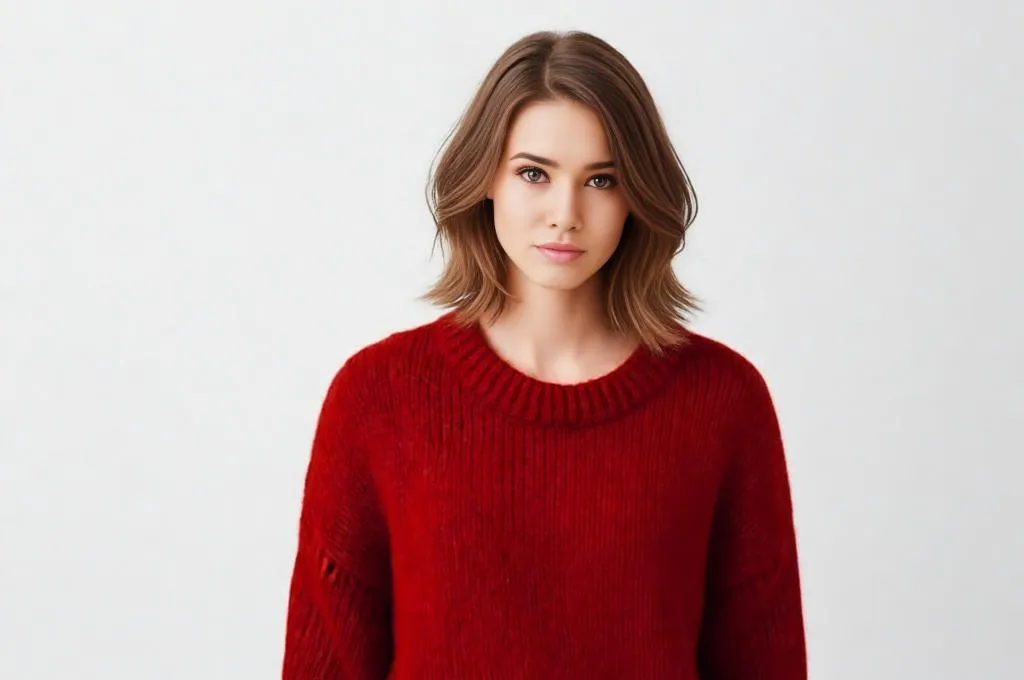 Realistic Layered Short Crop Hairstyle AI Prompt