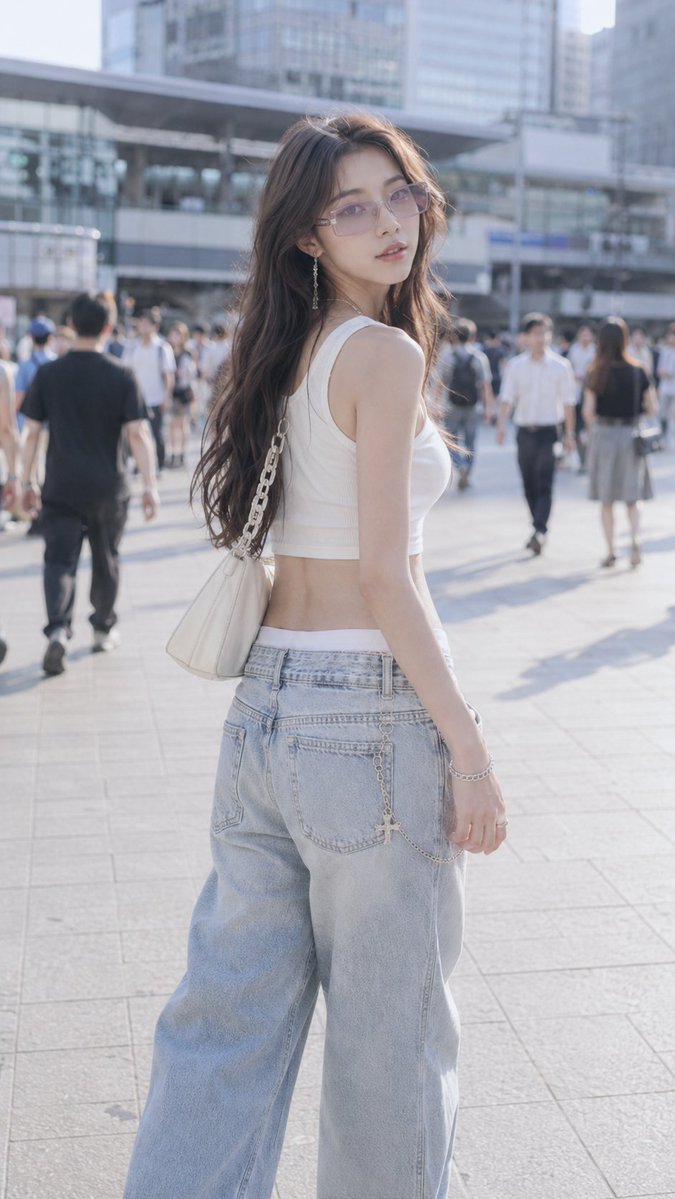 Tokyo Nights: Urban Chic Streetwear Photography