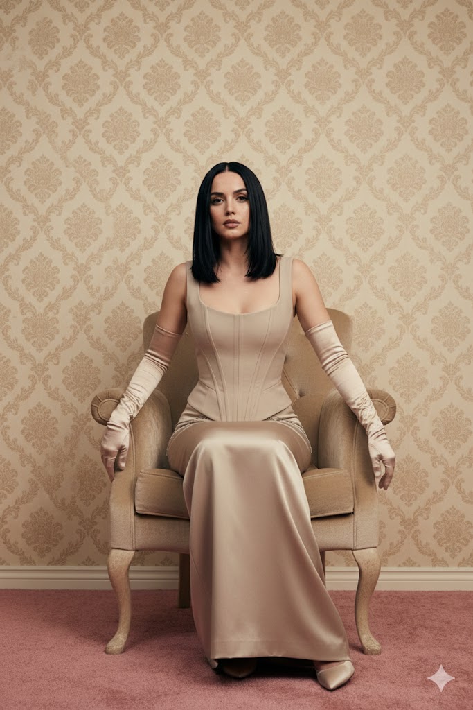 Unleash Cinematic Elegance: Ana de Armas in Sculptural Couture