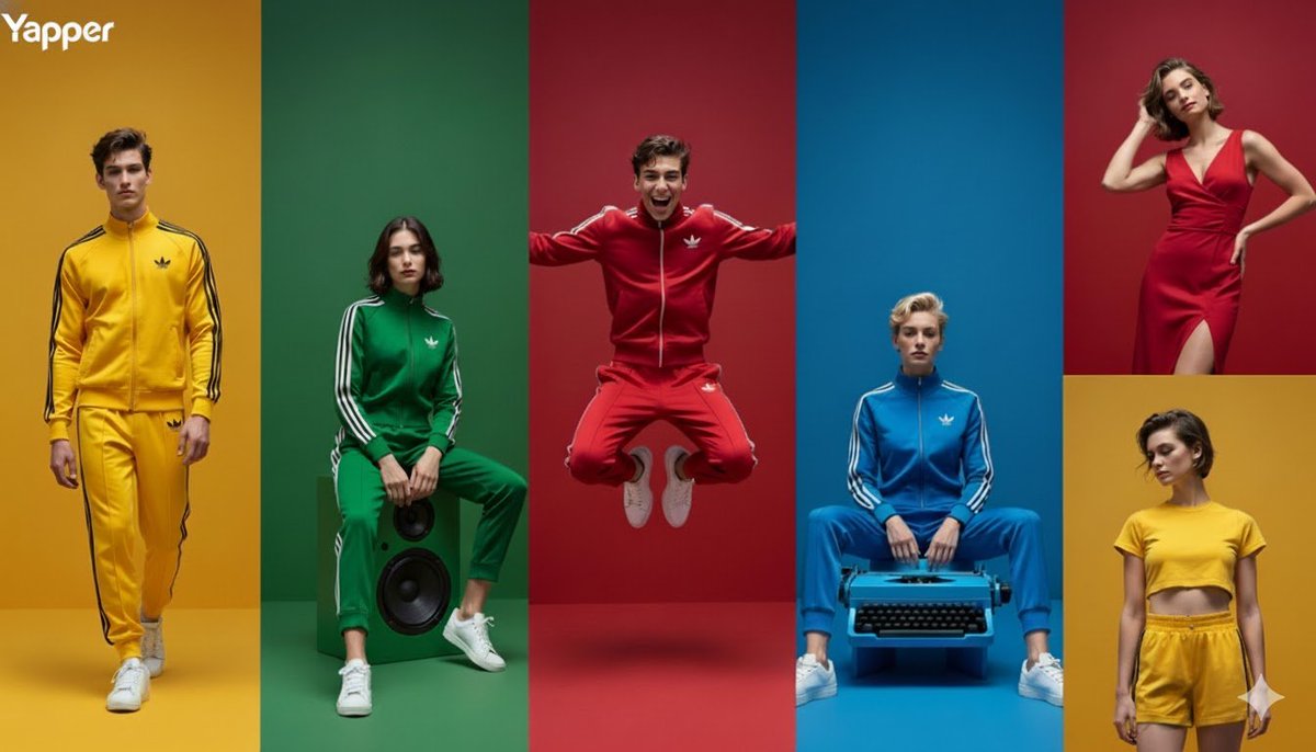 Unleash Vibrant Fashion with Split-Screen Style